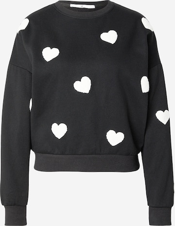 juoda Hailys Megztinis be užsegimo 'Ru44by': priekis