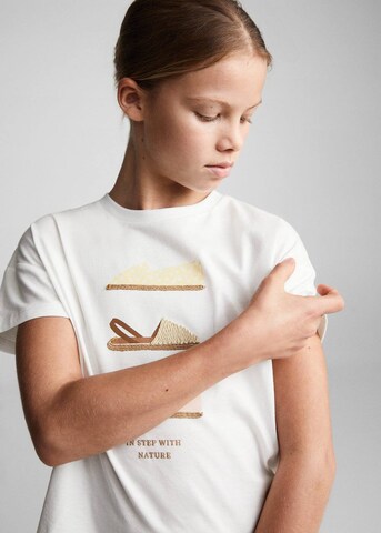 MANGO KIDS T-Shirt 'Cadaques' in Weiß