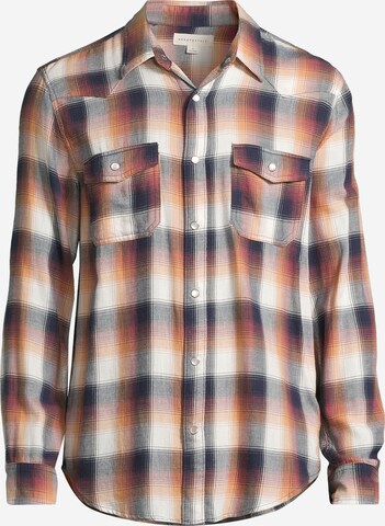 AÉROPOSTALE Regular fit Button Up Shirt in Blue: front