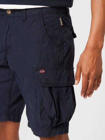 Regular Pantalon cargo 'Noto 5' NAPAPIJRI en bleu