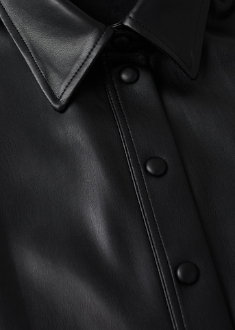 Robe-chemise 'Cream' MANGO en noir