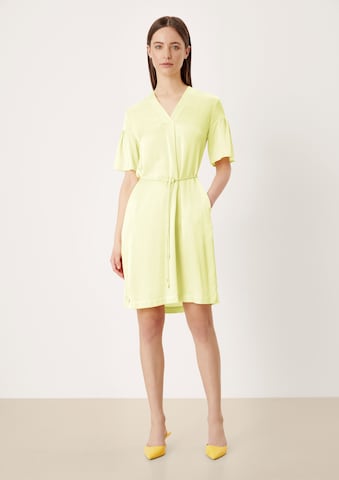s.Oliver BLACK LABEL Dress in Yellow