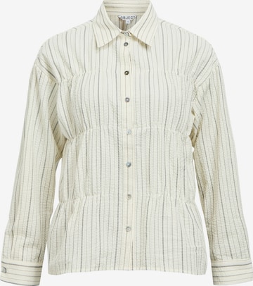 OBJECT - Blusa 'OBJDAMICA' en blanco: frente