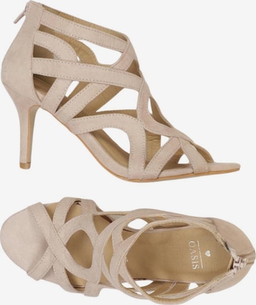 Oasis Pumps 37 in Beige: Vorderseite