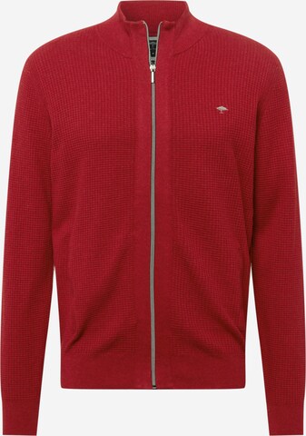 FYNCH-HATTON Knit Cardigan in Red: front