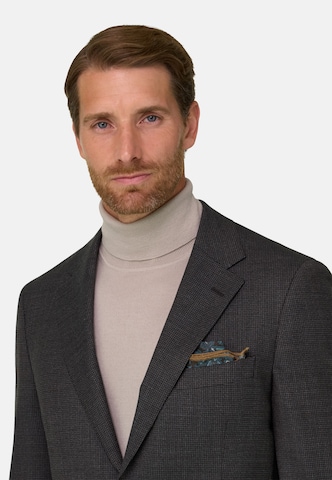 Boggi Milano Tapered Anzug in Braun: Vorderseite