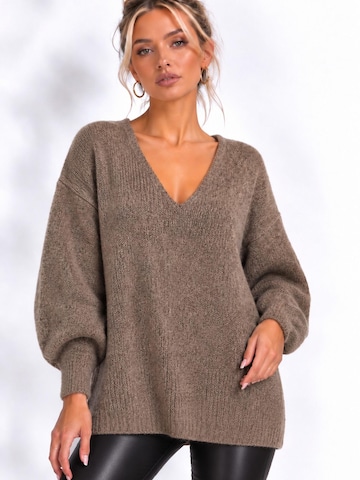 Worldclassca Oversizepullover‌ in Grau: Vorderseite