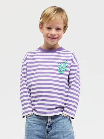 Play Play Pauly Shirt 'CHECKER TOBI'‌‌‌‌‌‌‌ in Lila