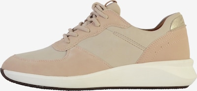 CLARKS Sportlicher Schnürschuh in 36 in beige, Produktansicht