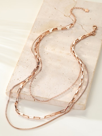Hey Happiness Necklace 'Triple Layer' in Gold