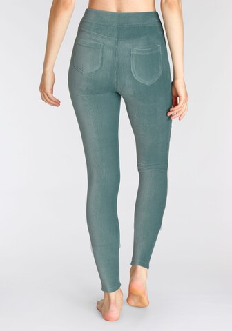 LASCANA Skinny Leggings in Grün