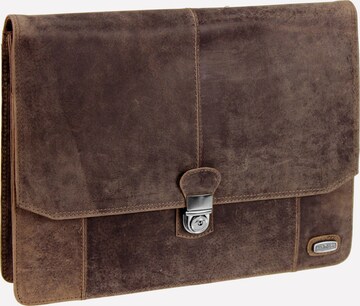 Harold's Handbag in Brown: front