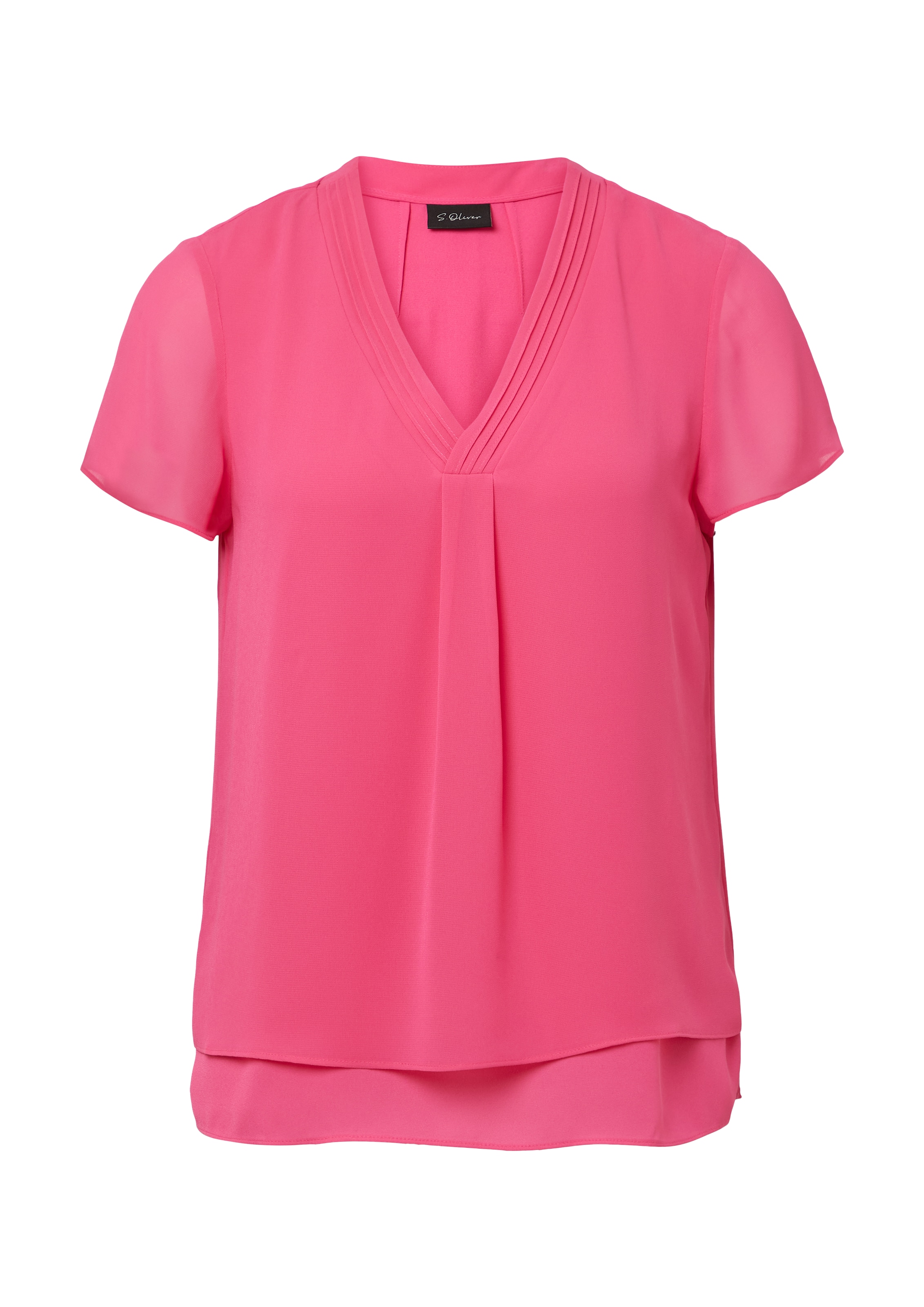 s.Oliver Blouse in Roze: voorkant