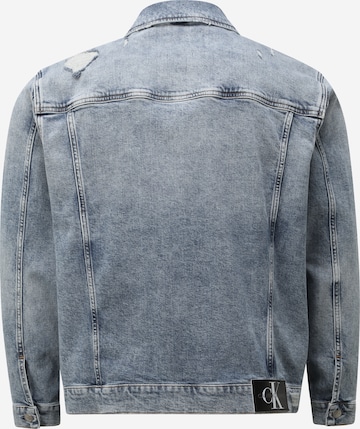 Veste mi-saison Calvin Klein Jeans Plus en bleu