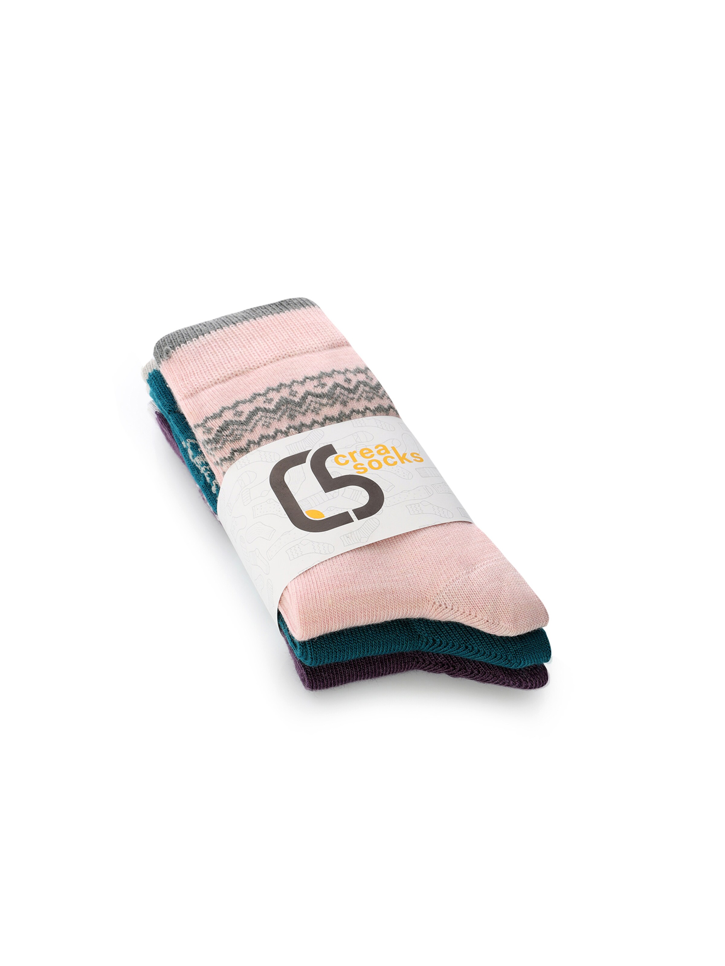 Crea Socks Sokken 'Outdoor Winter' in Gemengde kleuren