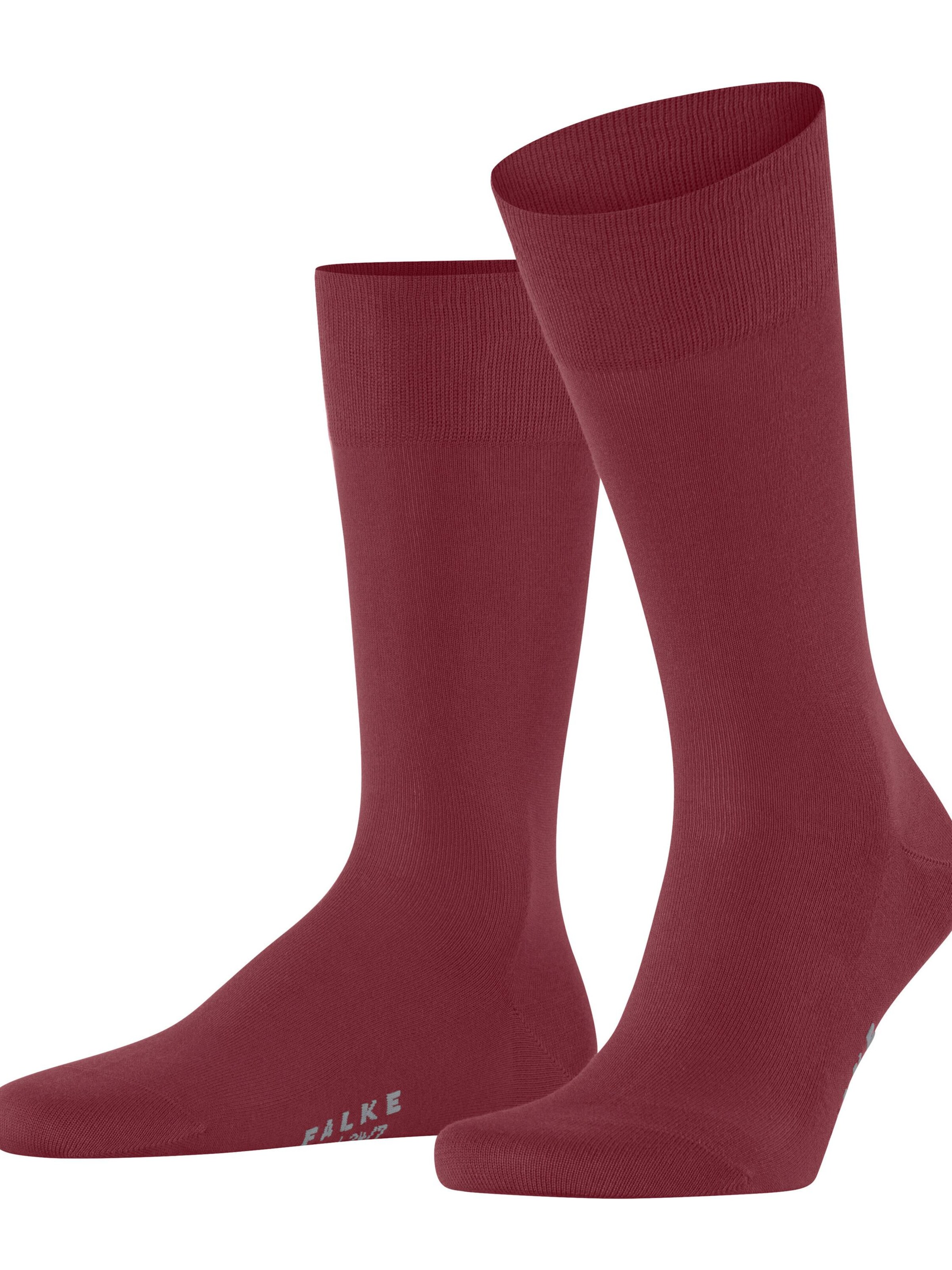 FALKE Socks 'Cool 24/7' in Red: front