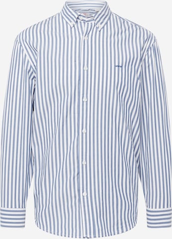 LEVI'S ® Regular Fit Hemd 'Authentic Button Down' in Blau: predná strana