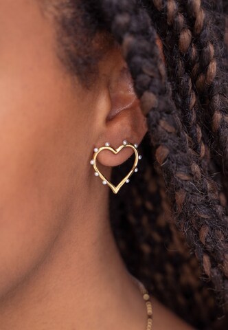 Boucles d'oreilles My Jewellery en or : devant