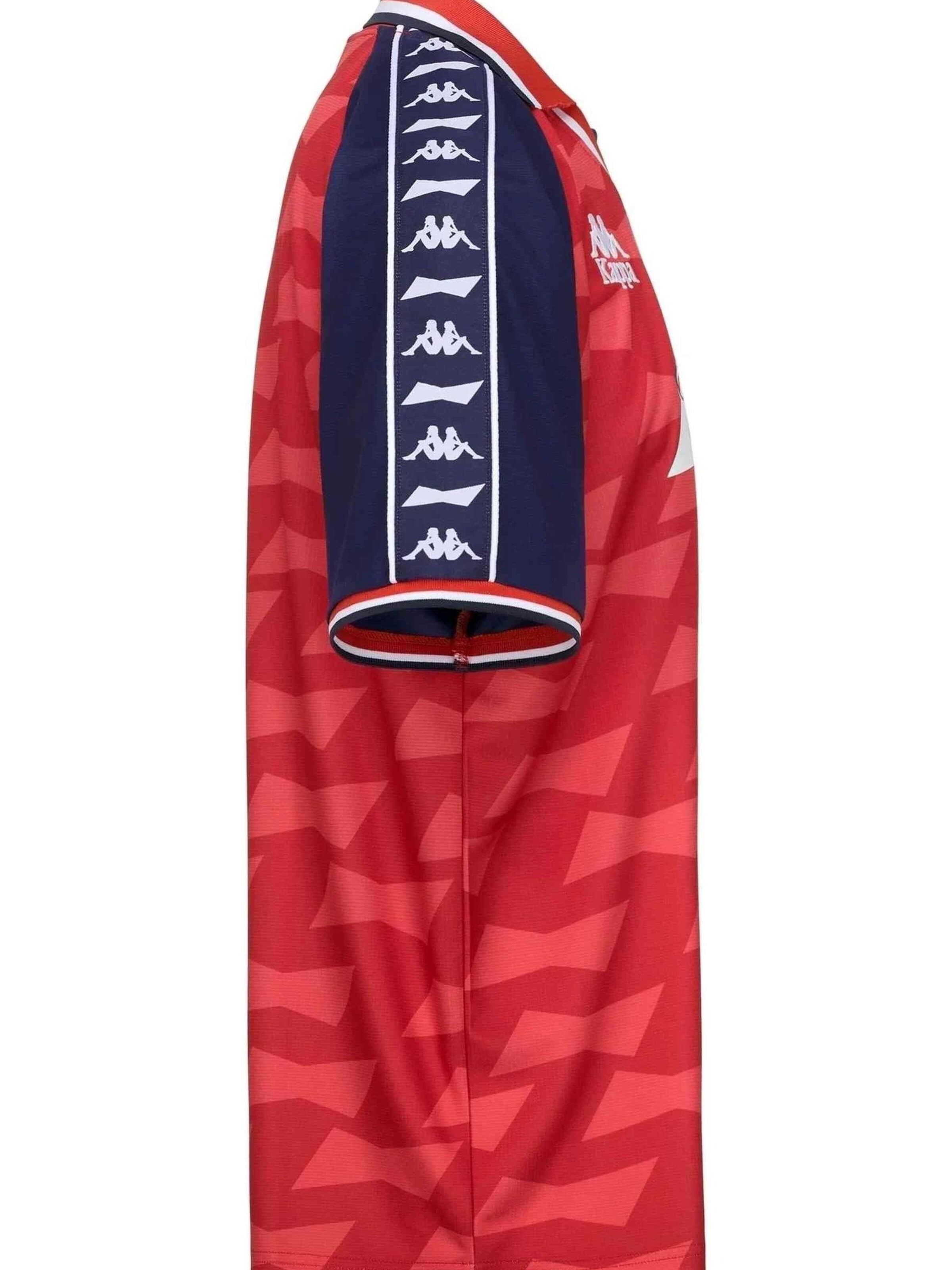 Maglietta 'Polo kappa x budweiser rojo mikail retro shirt' di KAPPA in rosso