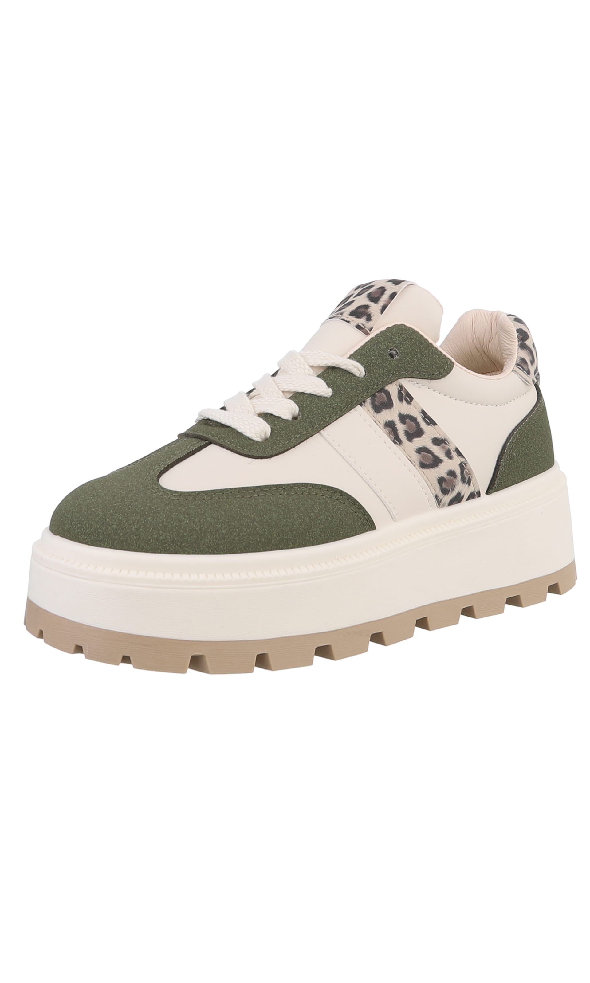 Ital-Design Sneakers in Green: front