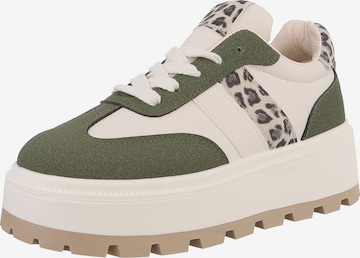 Ital-Design Sneakers in Green: front