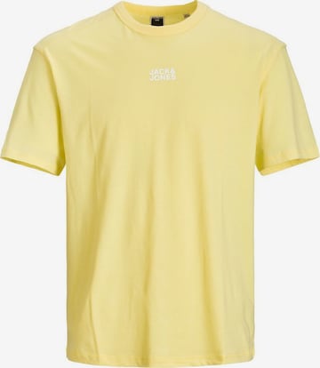 Maglietta di JACK & JONES in giallo: frontale