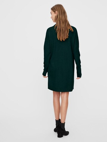 VERO MODA Gebreide jurk 'Brilliant' in Groen