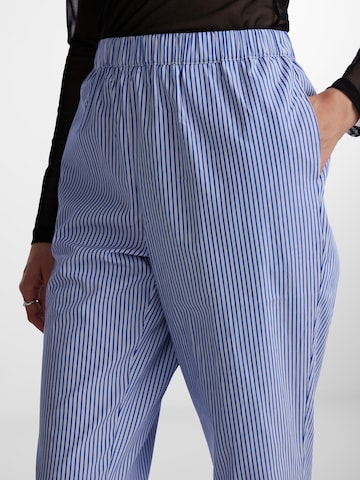 PIECES Loose fit Pants 'HOLLY' in Blue
