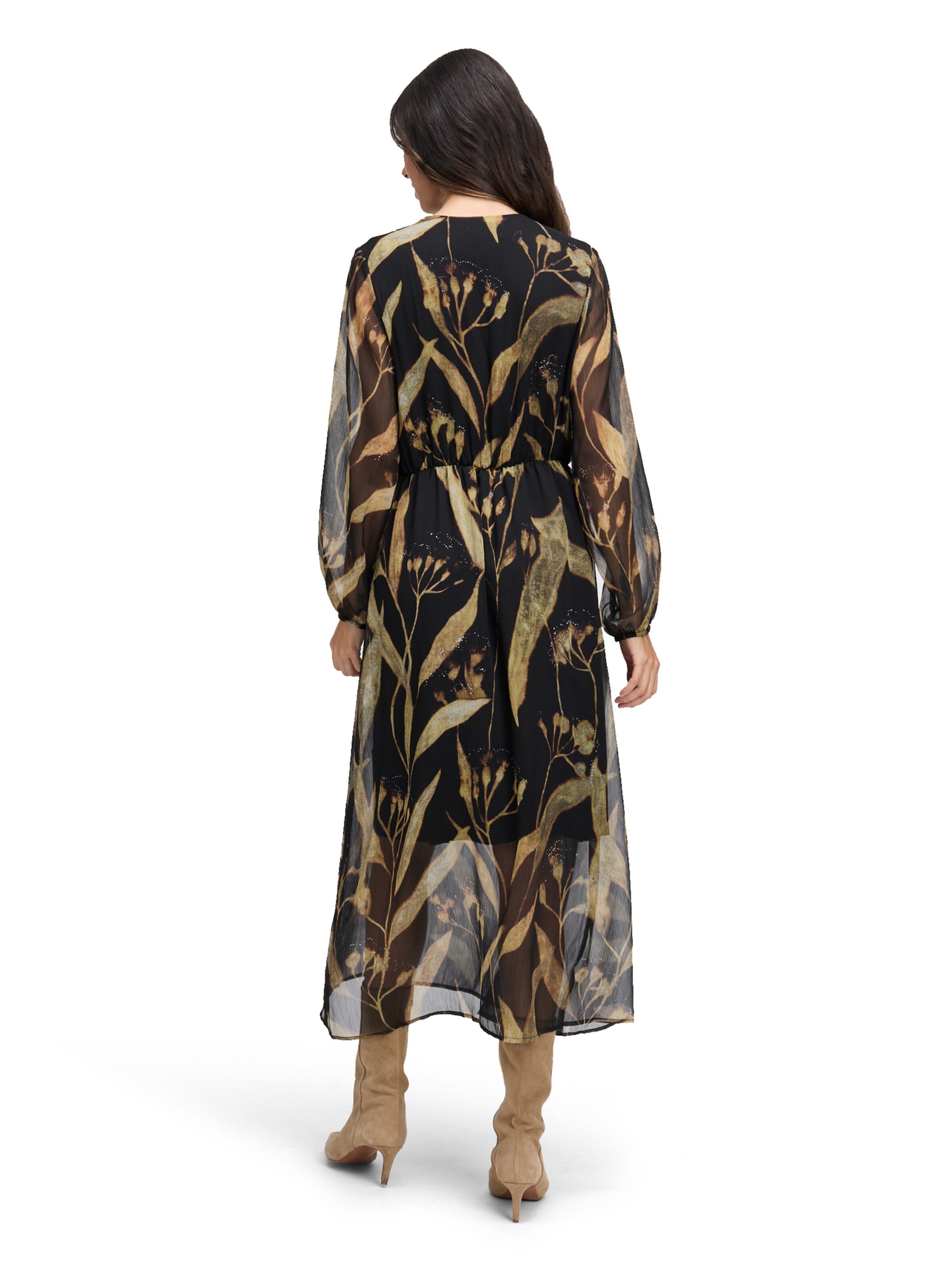 Cartoon Kleid in Schwarz