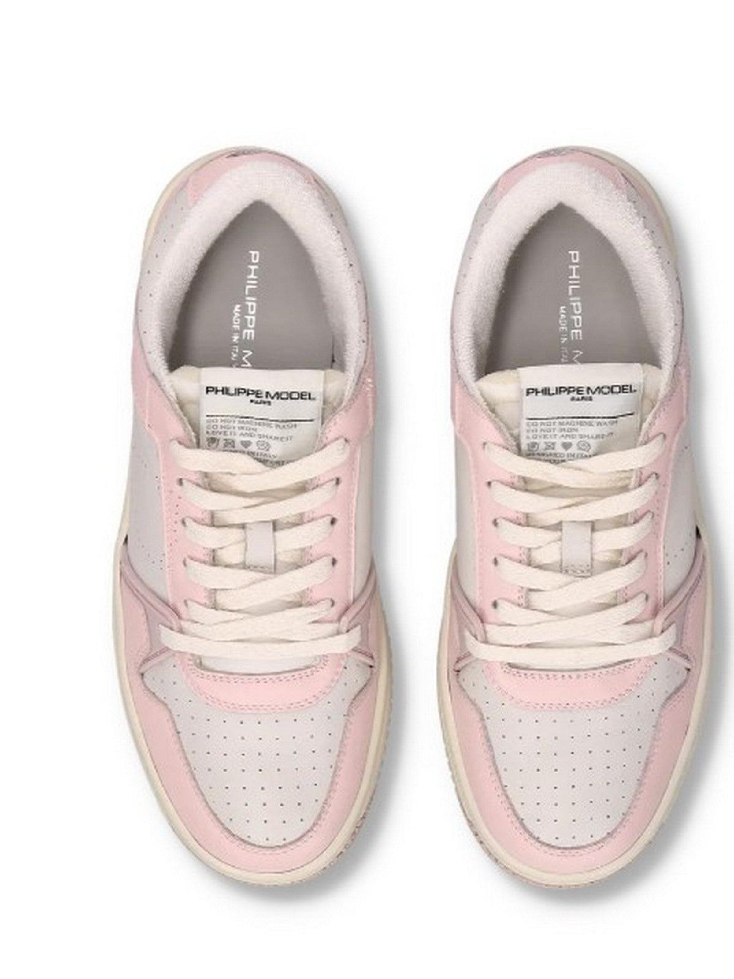 Sneaker bassa di Philippe Model in rosa