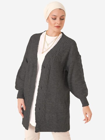 Bigdart Strickjacke in Grau: Vorderseite