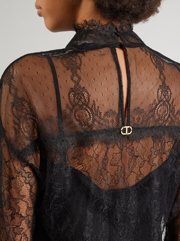 Twinset Bluse in Schwarz