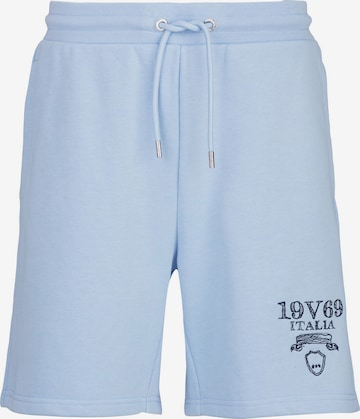 19V69 ITALIA Bukser i blå: forside