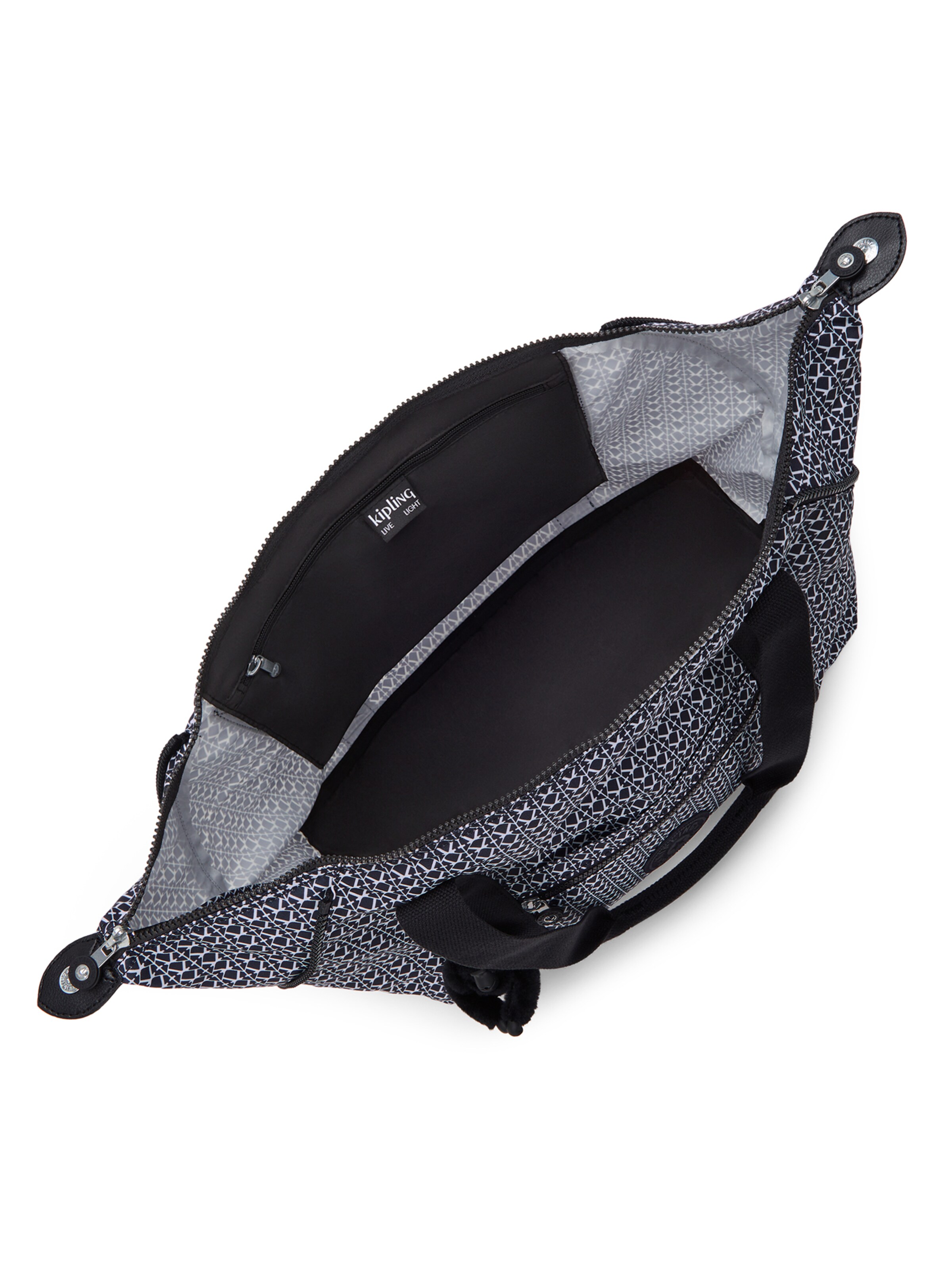 KIPLING Poodlemiskott 'ART', värv must