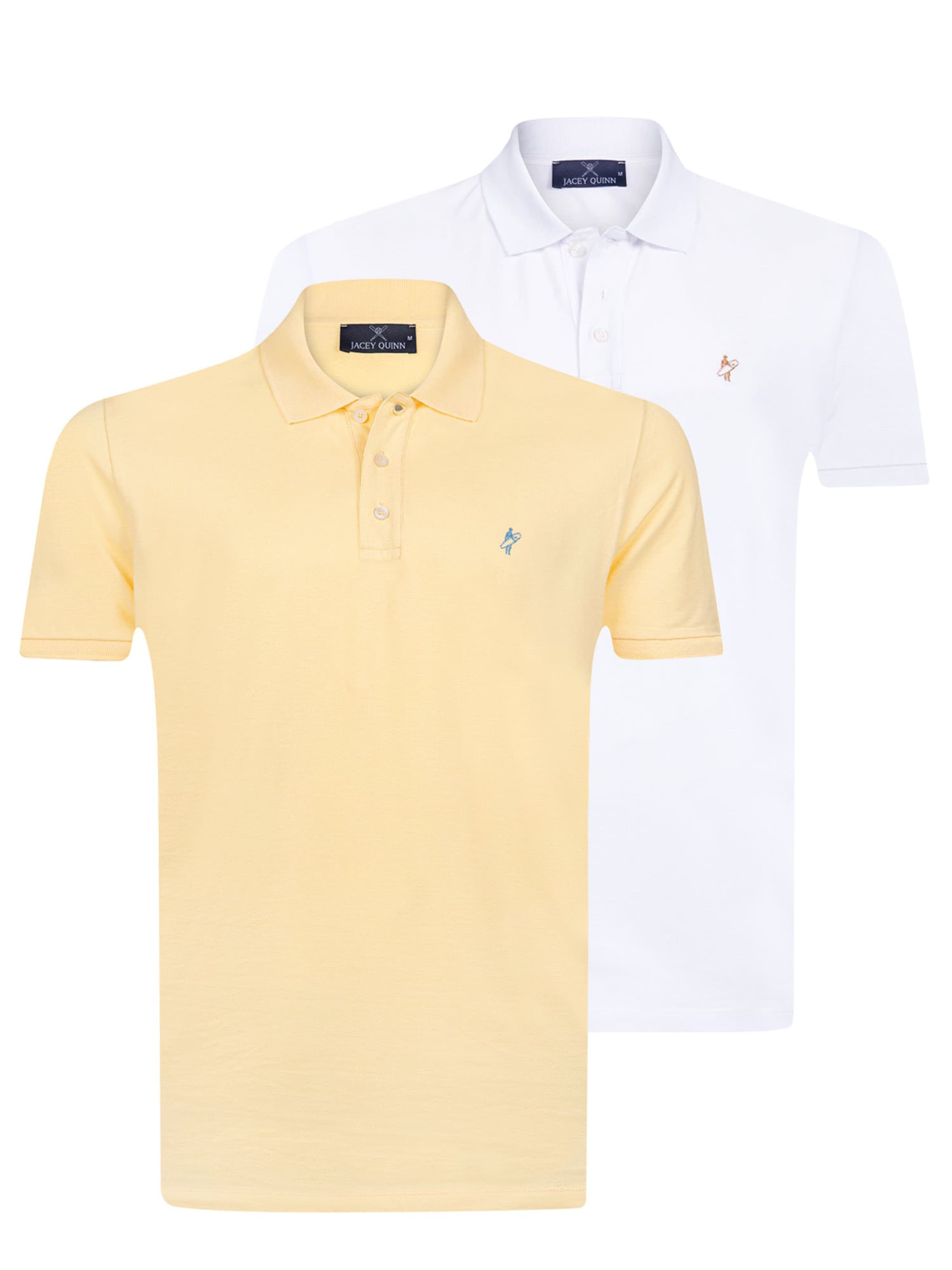 Jacey Quinn - Camiseta en amarillo: frente