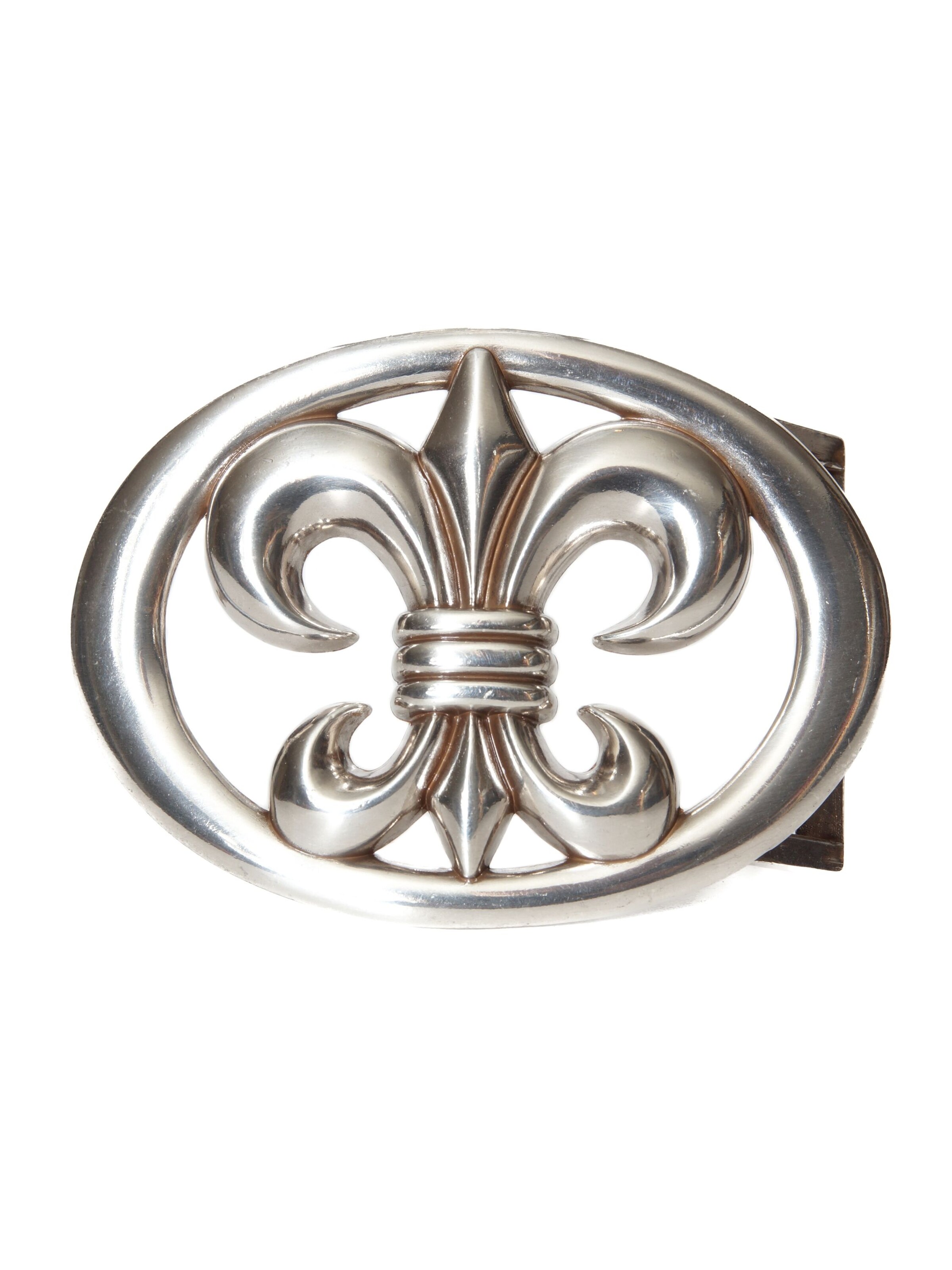 BA98 Gürtelschliesse in Silber: Vorderseite