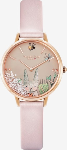 Victoria Hyde Analoginen kello 'Forest Fairy Tales' värissä vaaleanpunainen: etupuoli