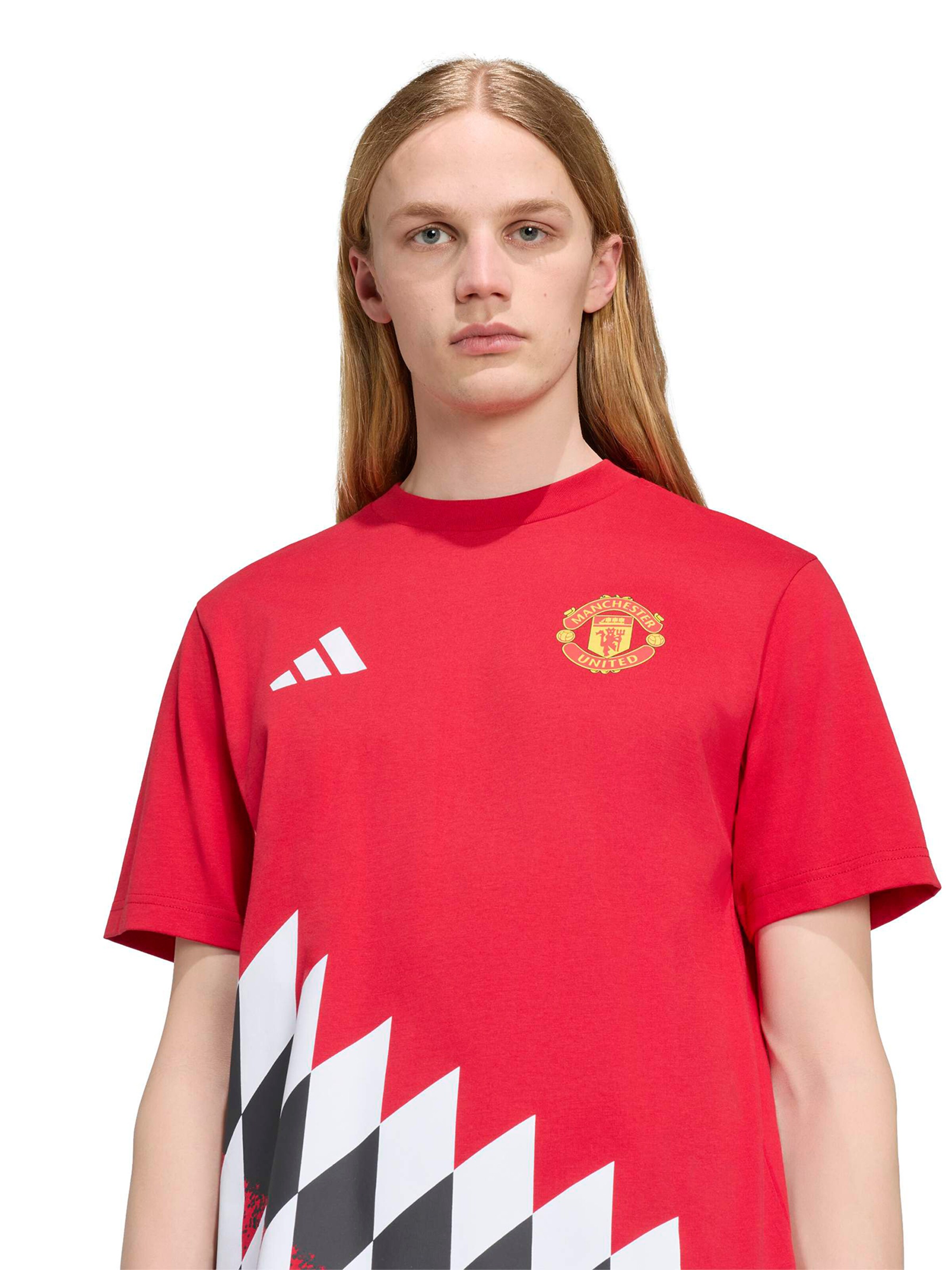 Tricot 'MUFC' de la ADIDAS PERFORMANCE pe roșu