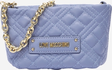 Love MoschinoTorba za na rame - plava boja: prednji dio