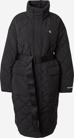 Calvin Klein Jeans Manteau mi-saison en noir / blanc, Vue avec produit