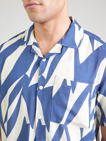 Kronstadt Regular fit Πουκάμισο 'Lowe' σε μπλε