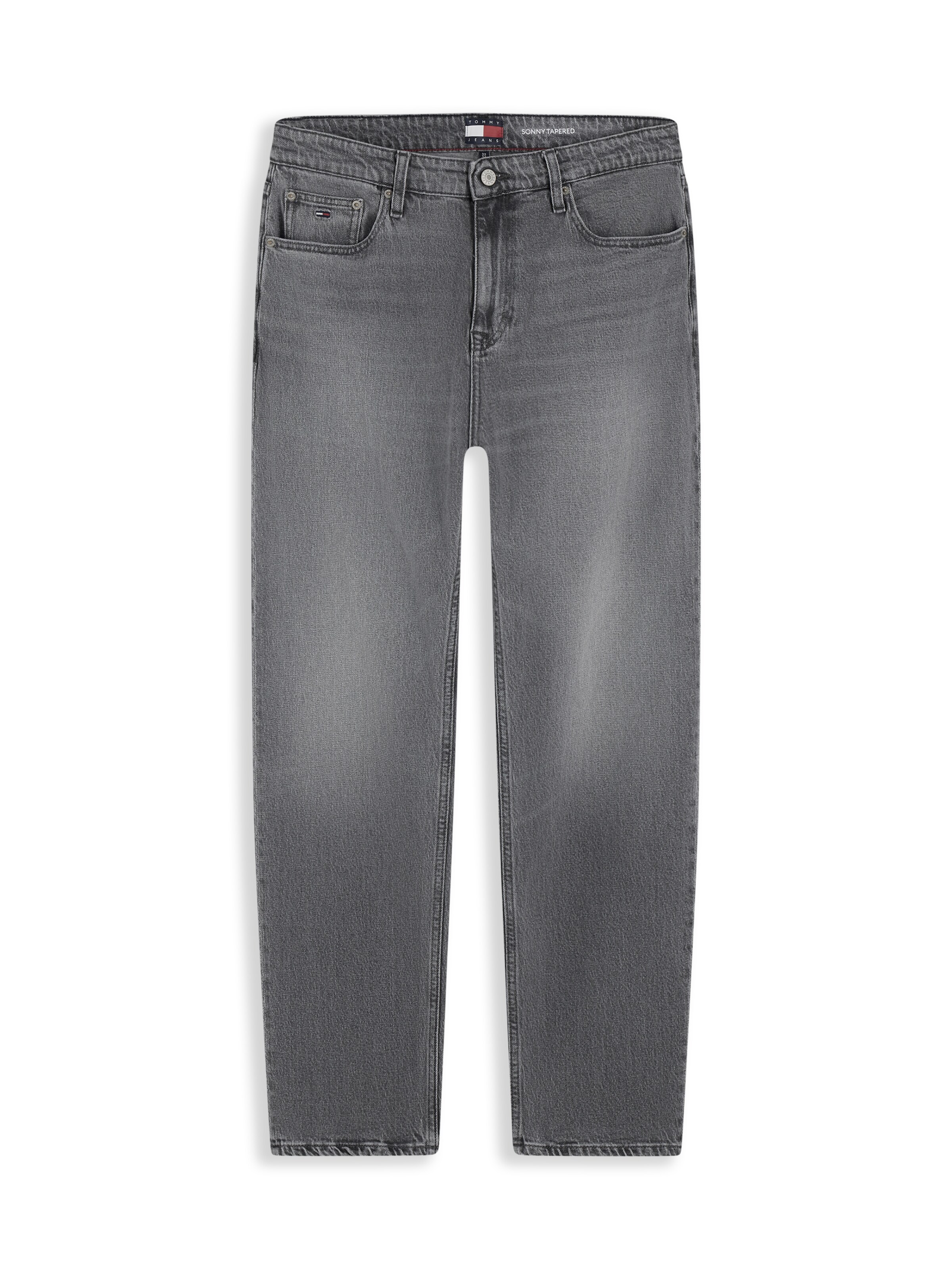 Tommy Jeans Tapered Τζιν 'SONNY' σε γκρι: μπροστά