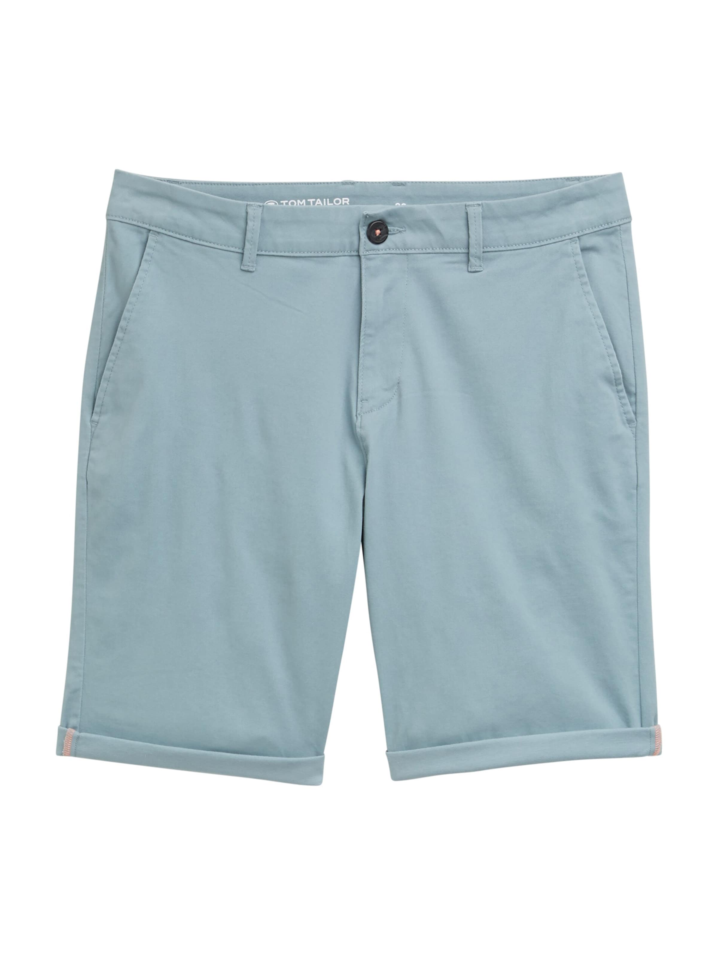 TOM TAILOR Chino in Blauw: voorkant