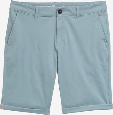 TOM TAILOR Chino trousers in Blue: front