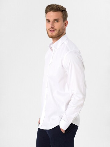 Dandalo Regular Fit Hemd in Weiß
