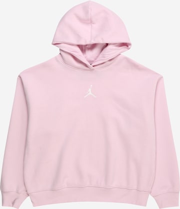 Sweat-shirt 'Icon Play' Jordan en rose : devant