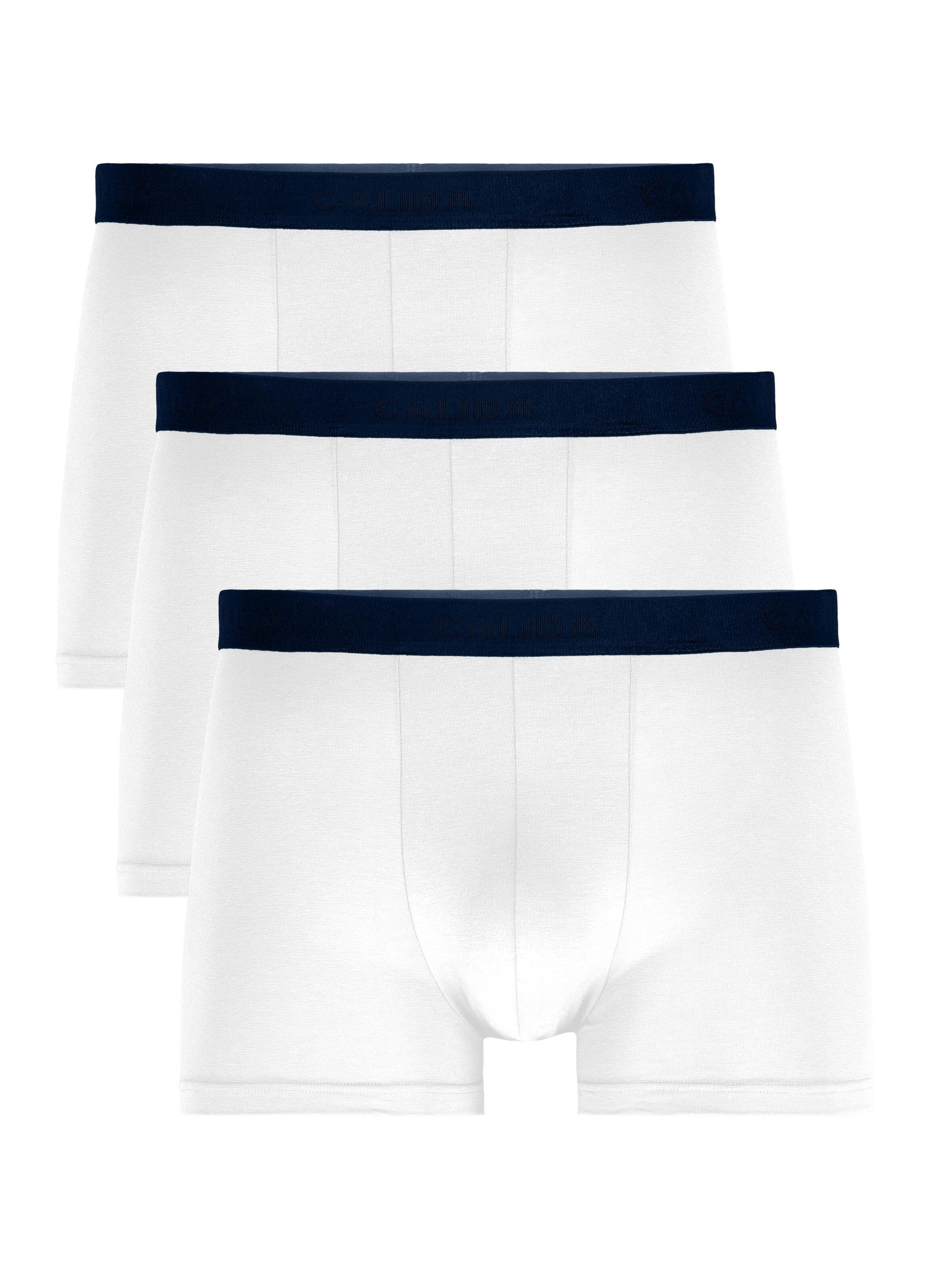 Boxers 'Cotton Special' CALIDA en blanc : devant