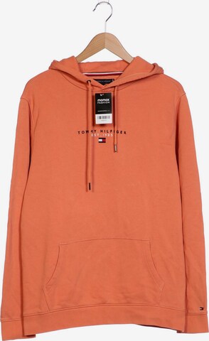 TOMMY HILFIGER Sweatshirt & Zip-Up Hoodie in L in Orange: front
