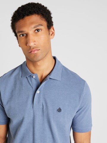 Springfield Poloshirt 'RECONSIDER' in Blau