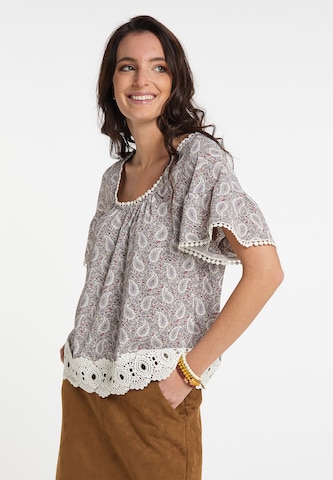 usha FESTIVAL - Blusa en blanco